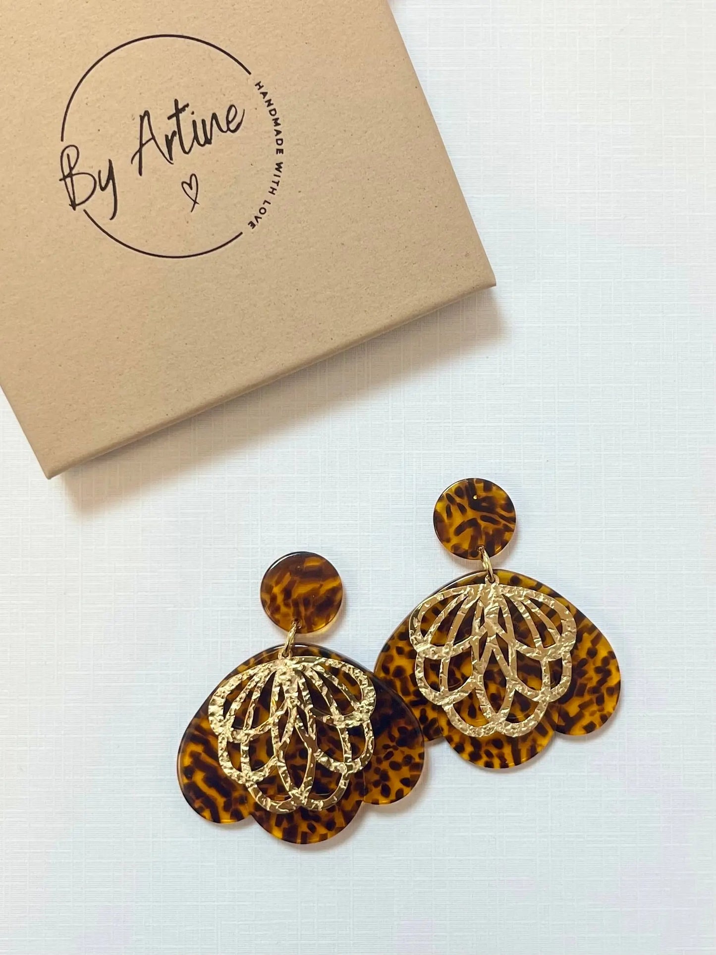 Boucles d'oreilles - Graou - arabesques BY ARTINE