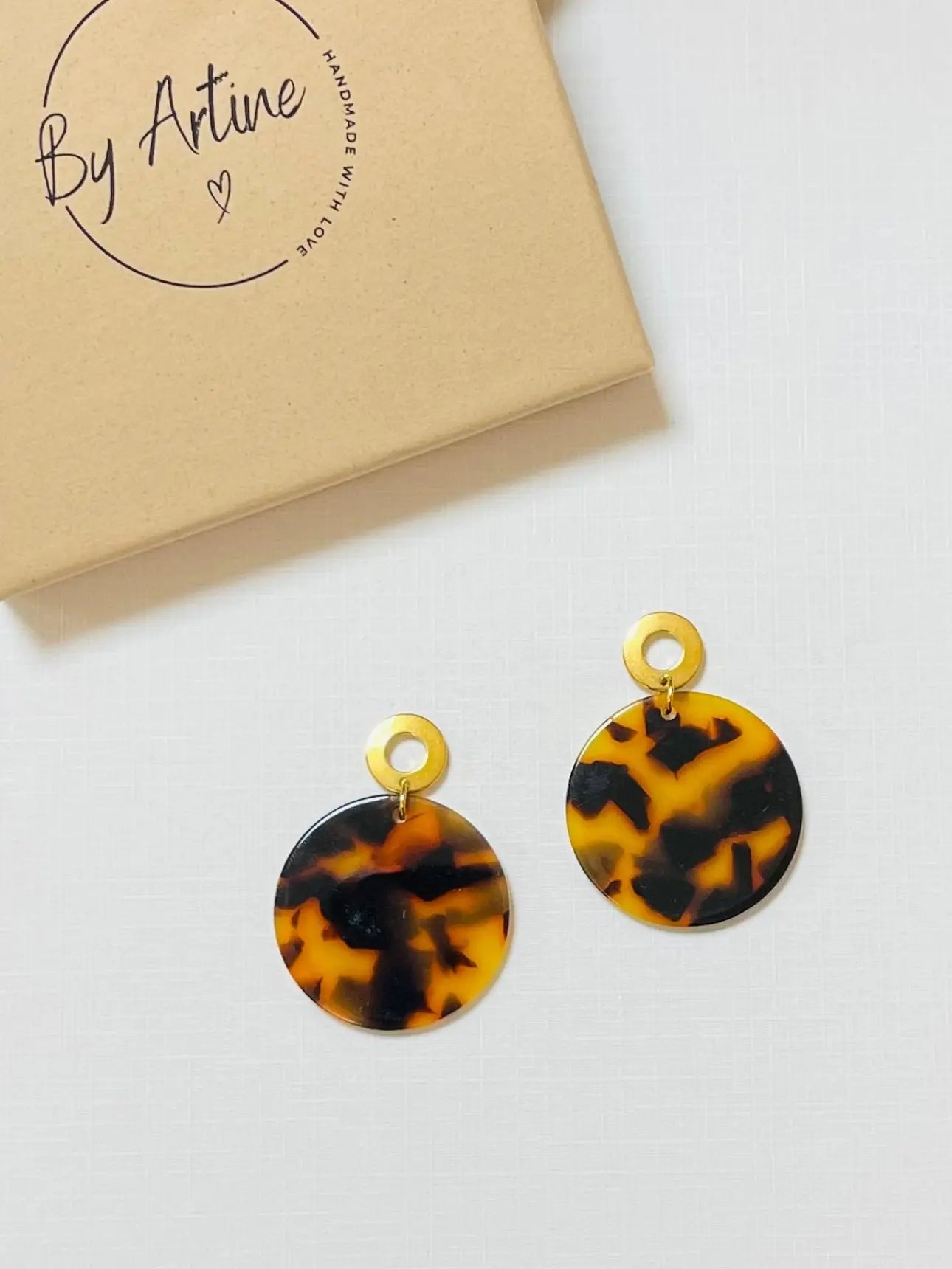 Boucles d'oreilles - Les écailles - rondes BY ARTINE