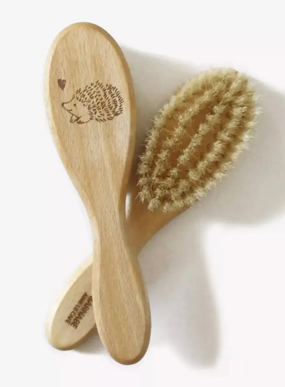 Brosse à cheveux bébé Barnabé aime le café