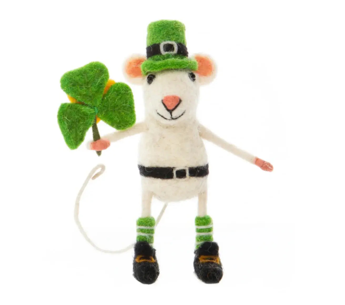 Souris St Patrick Sew Heart Felt