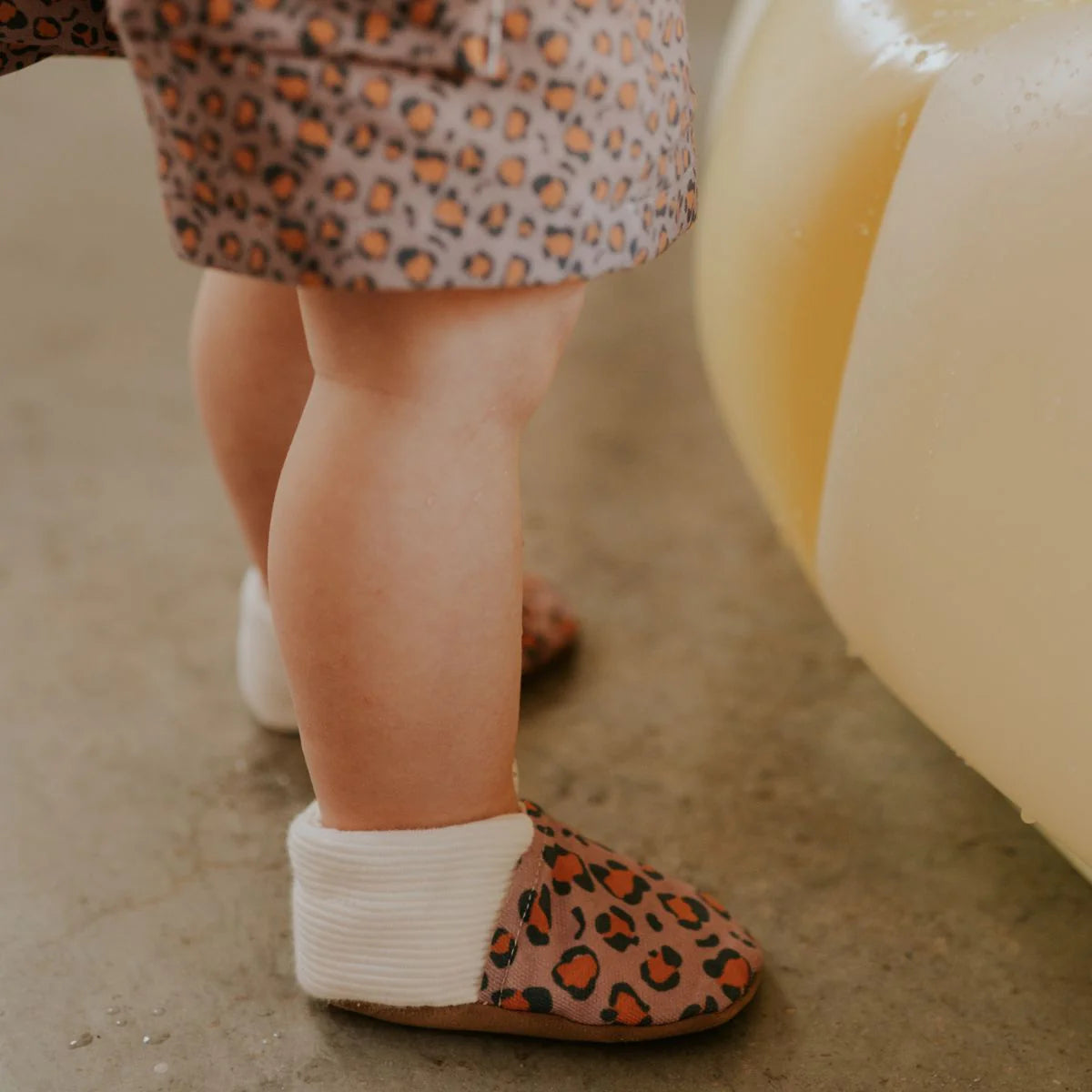 Chaussons été - Léopard