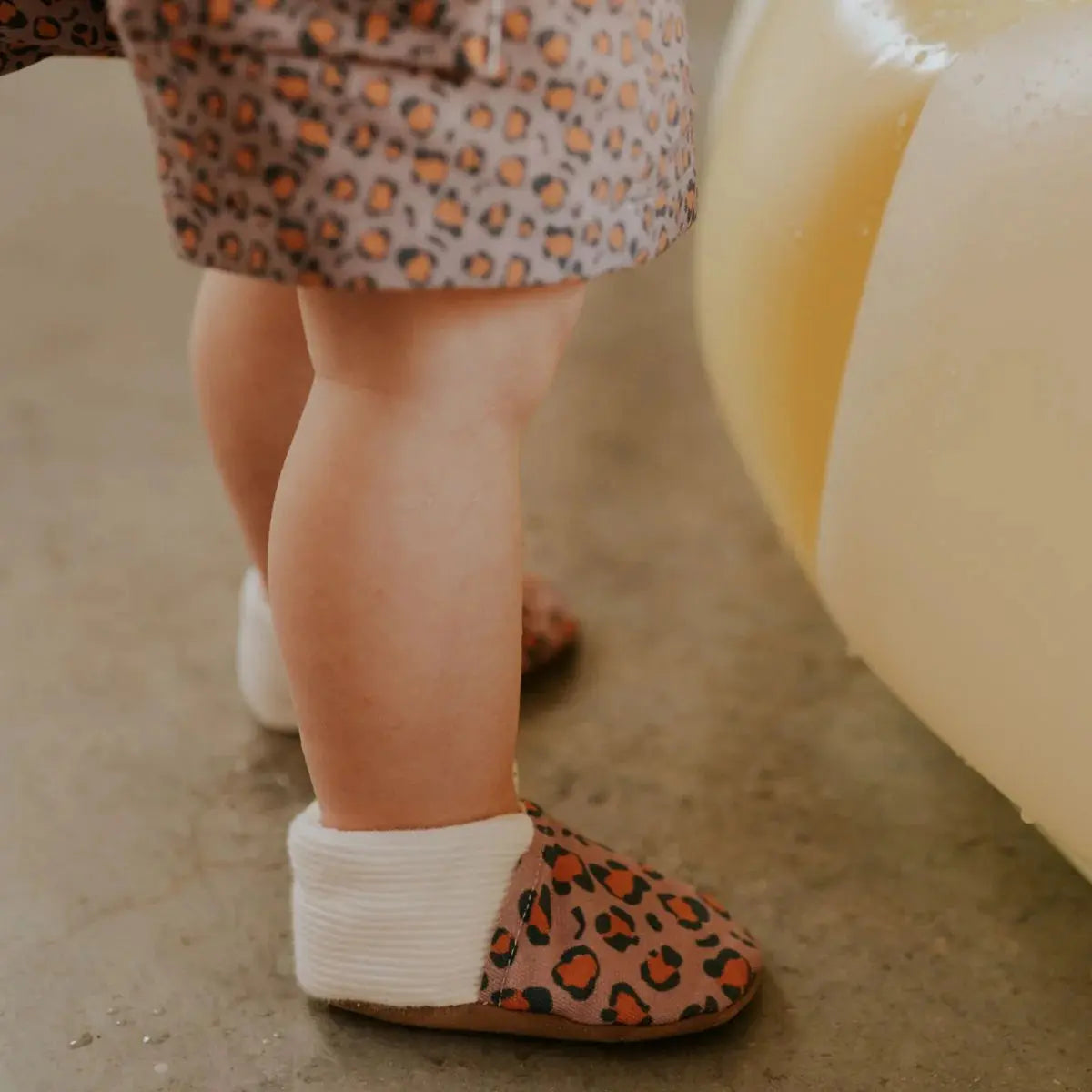 Chaussons été - Léopard Rien que des bêtises