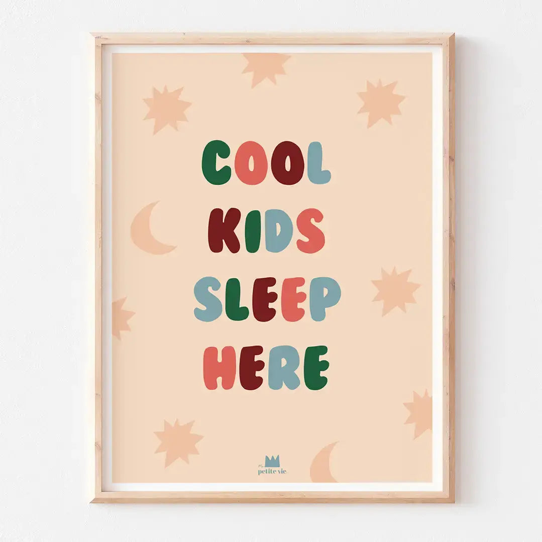 Affiche COOL KIDS Ma Petite Vie