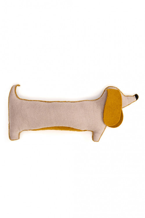 Coussin chien saucisse