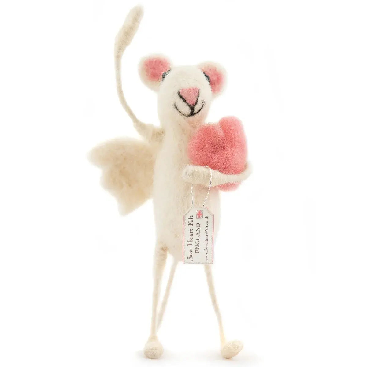 Souris Cupidon Sew Heart Felt