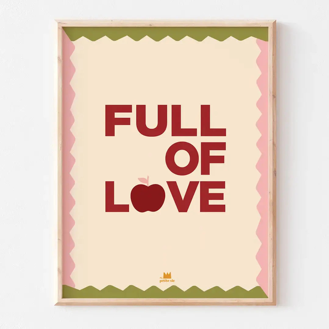 Affiche FULL OF LOVE Ma Petite Vie