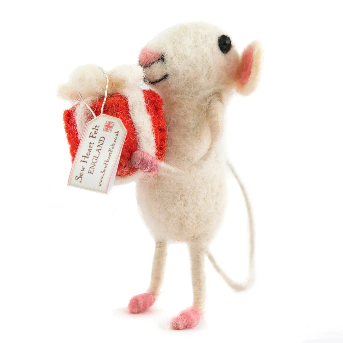 Souris cadeau Sew Heart Felt