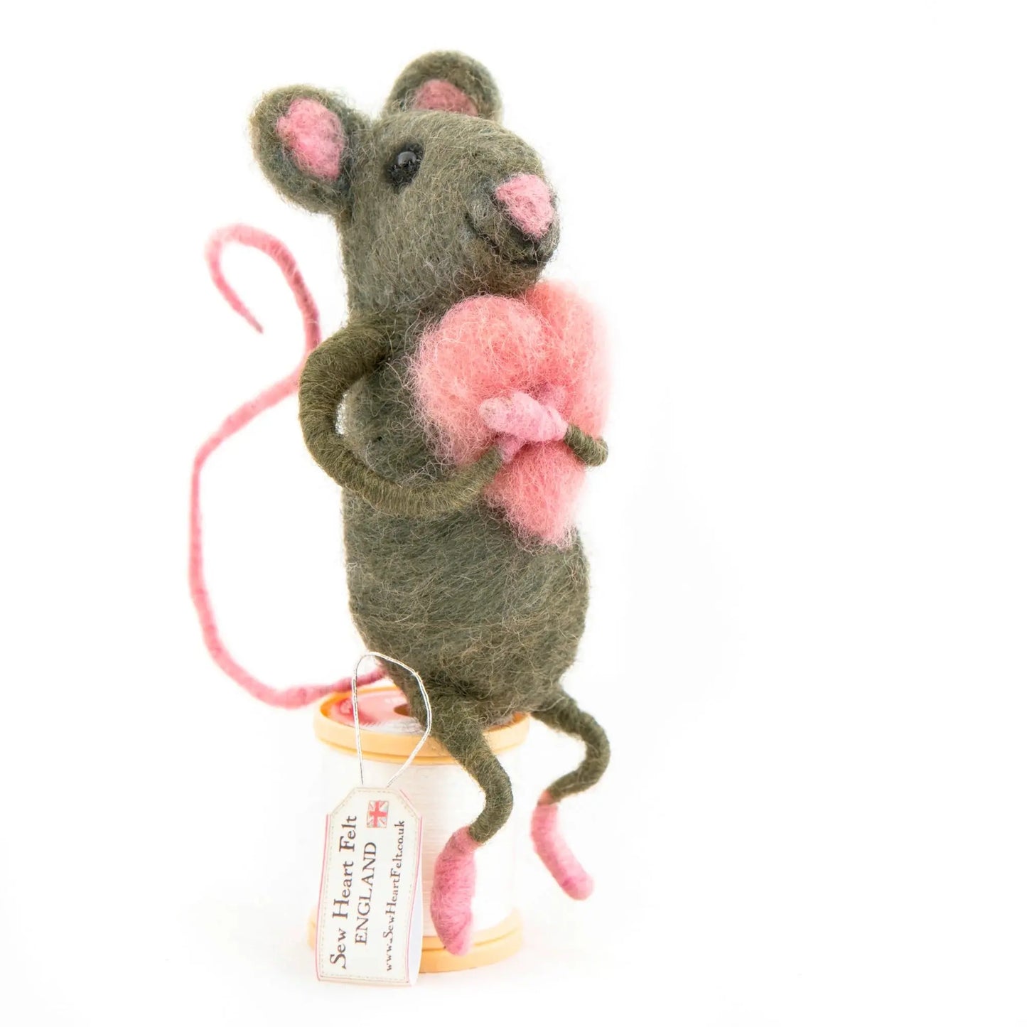 Souris Coeur Sew Heart Felt