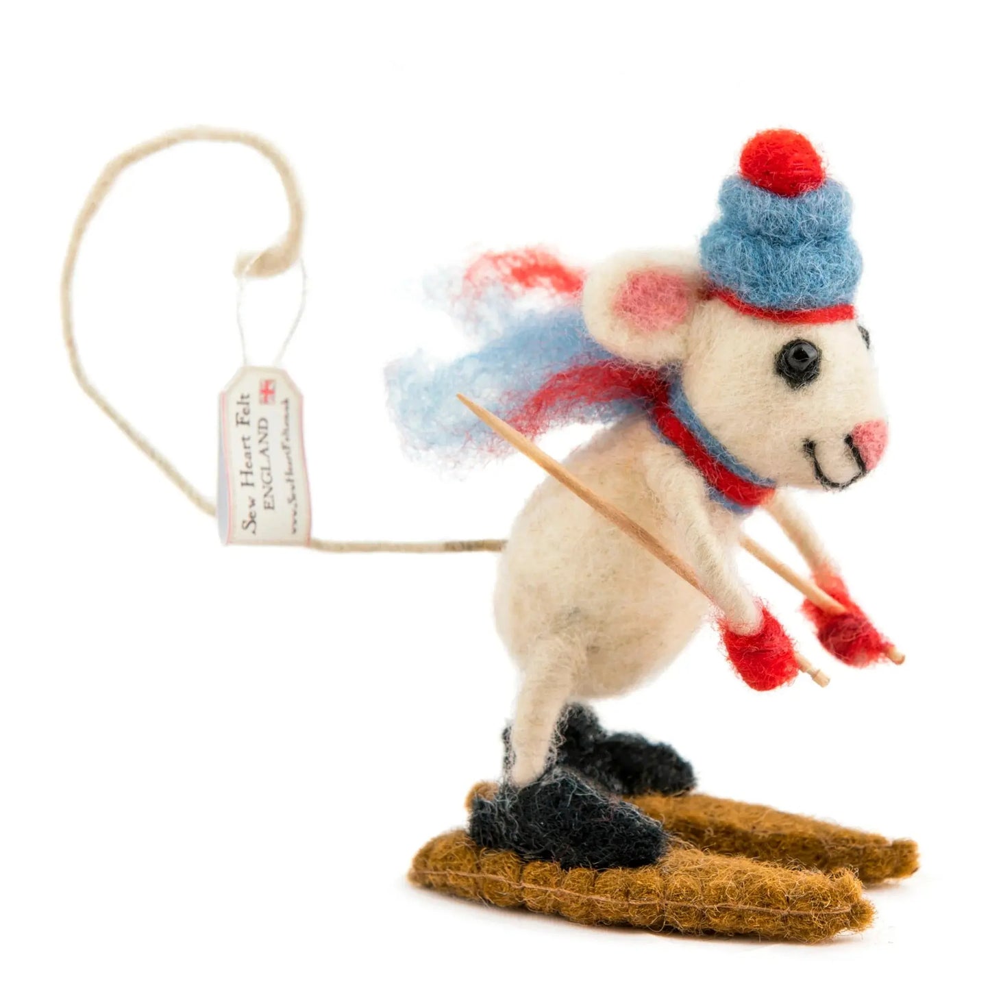 Souris ski Sew Heart Felt