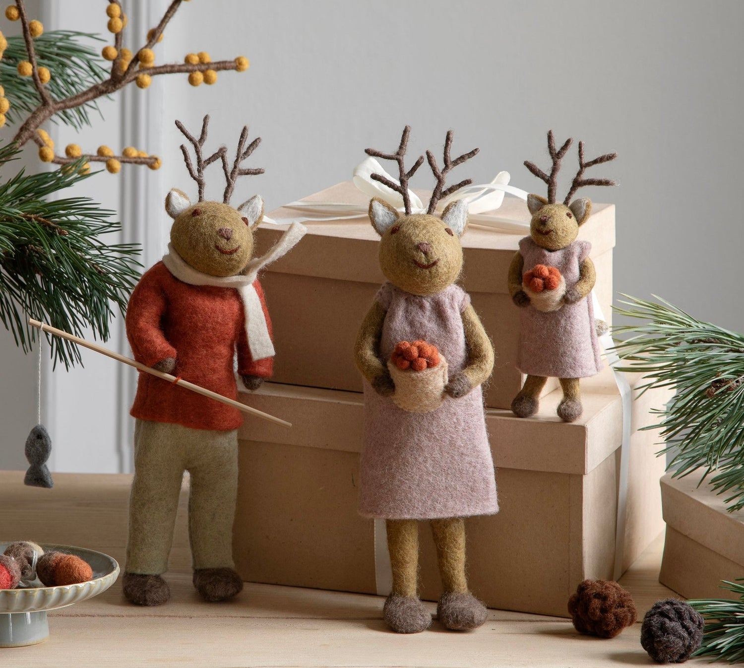 Sujets de Noël à poser