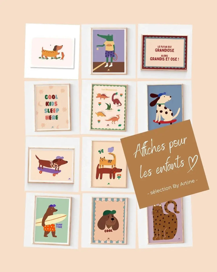Affiches enfants - BY ARTINE