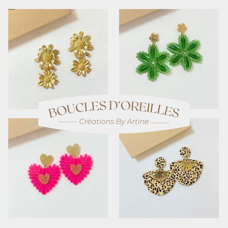 Boucles d'oreilles By Artine