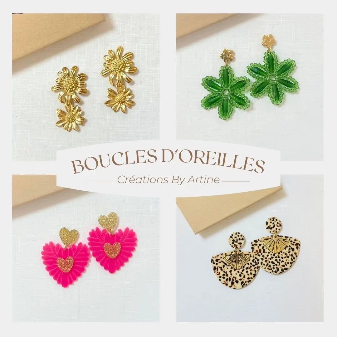 Boucles d'oreilles By Artine
