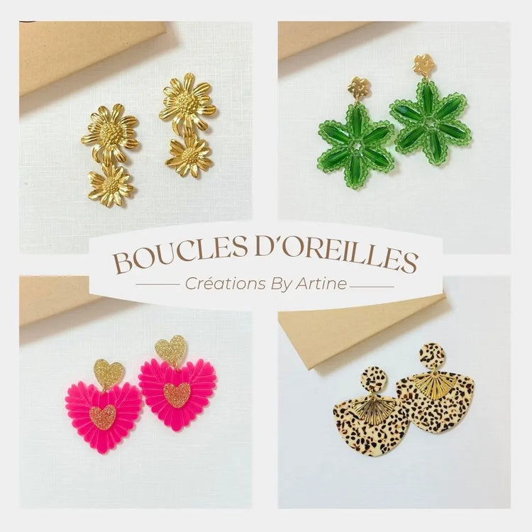 Boucles d'oreilles By Artine