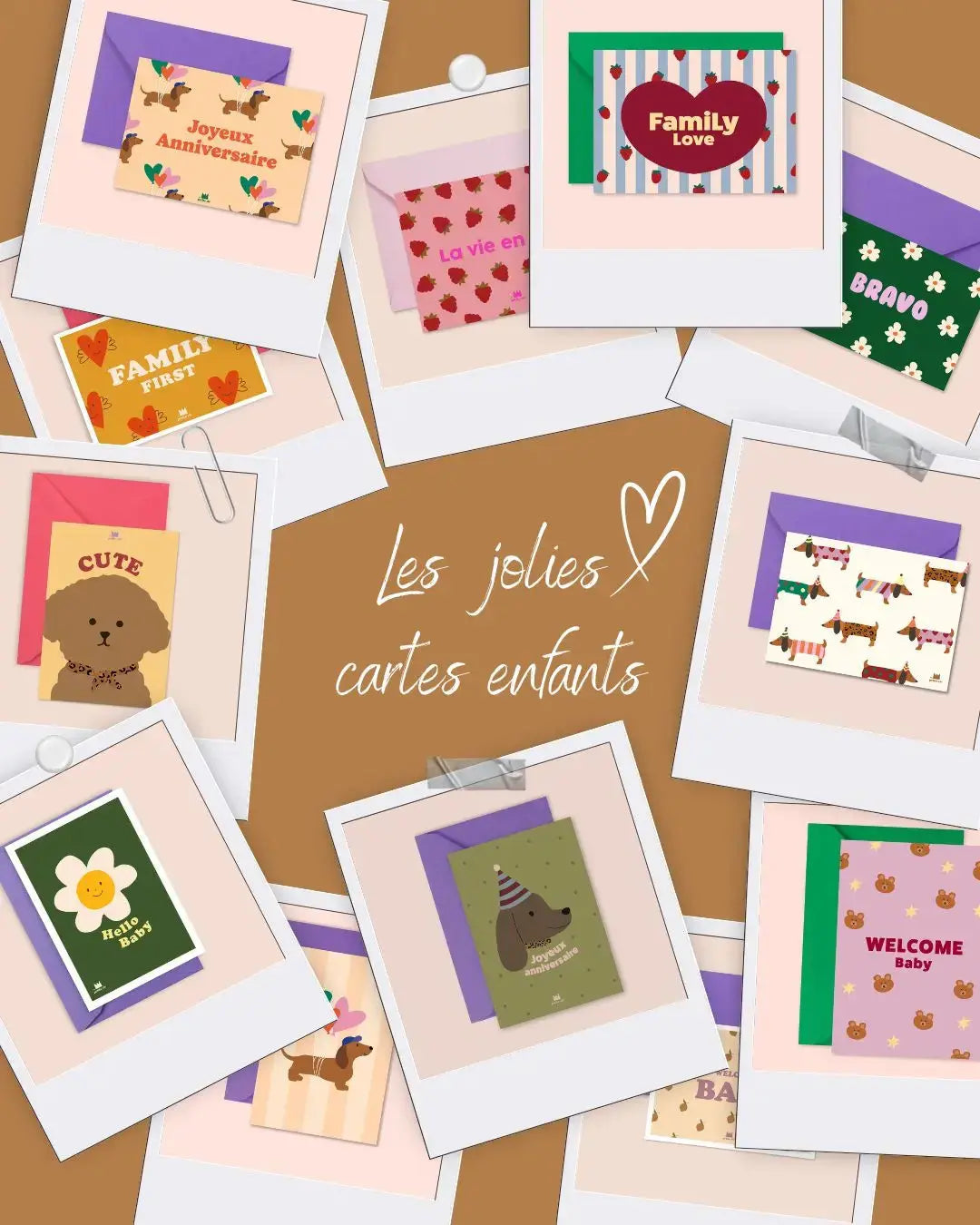 Cartes enfants - BY ARTINE