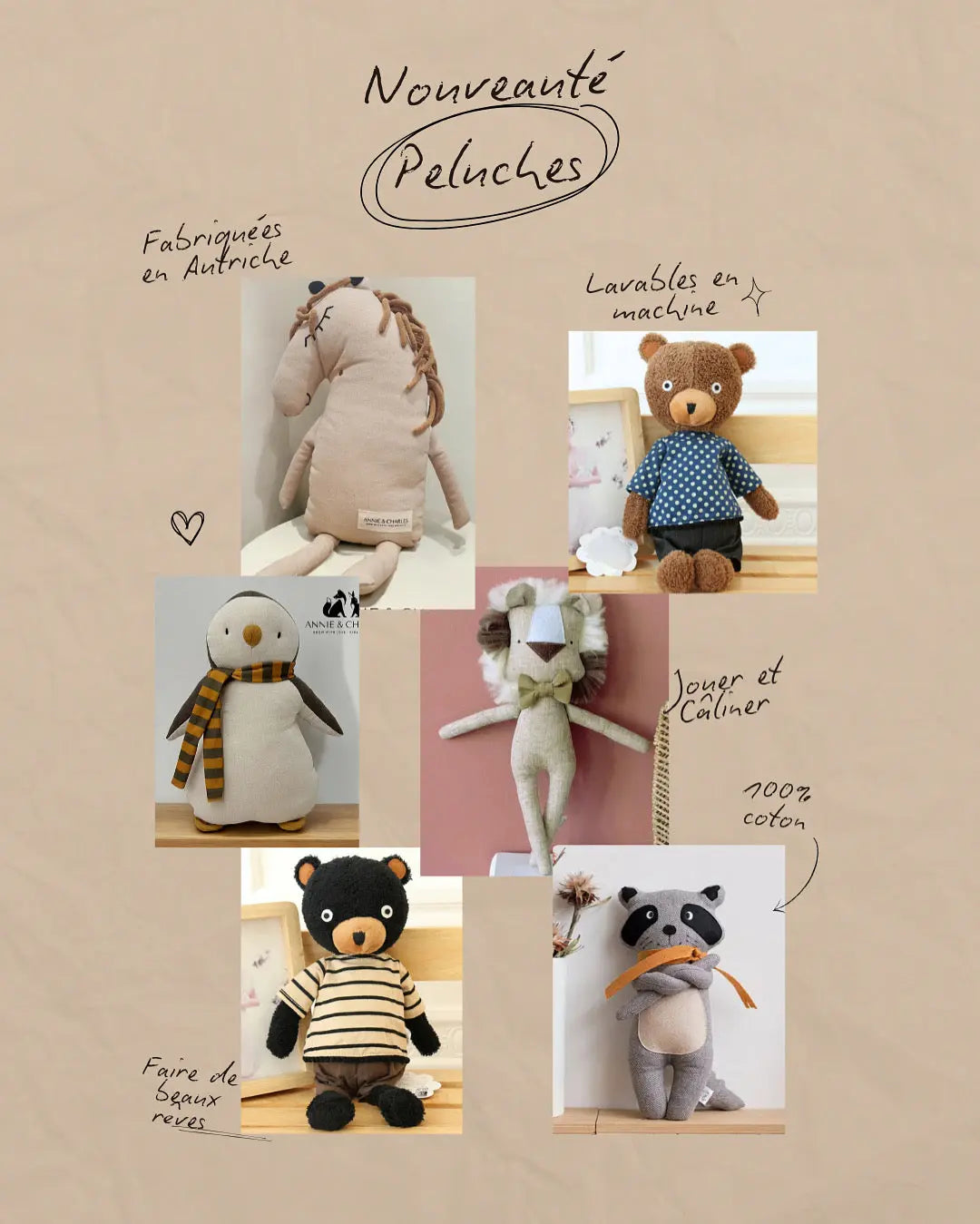 Peluches & doudous