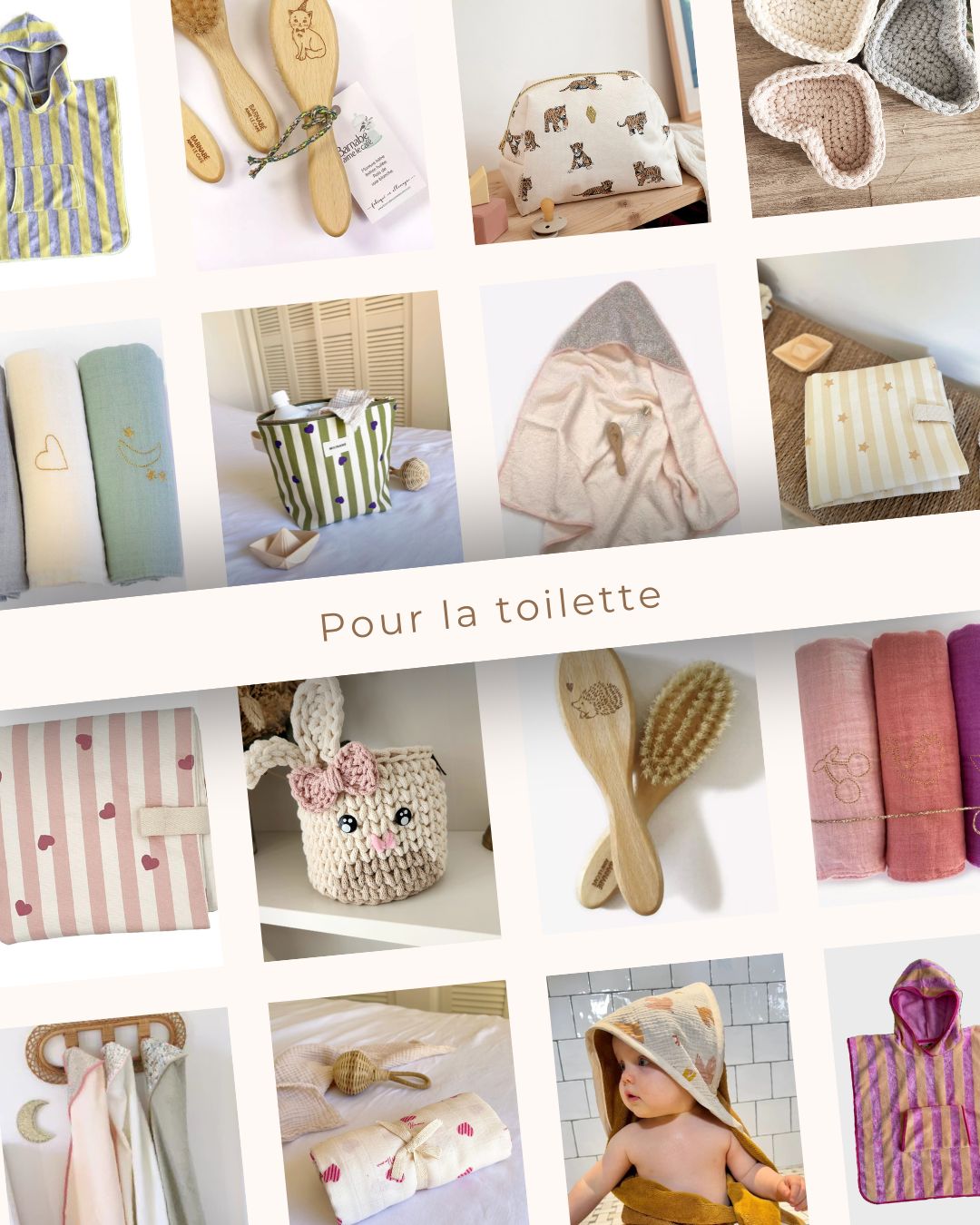 Pour la toilette
