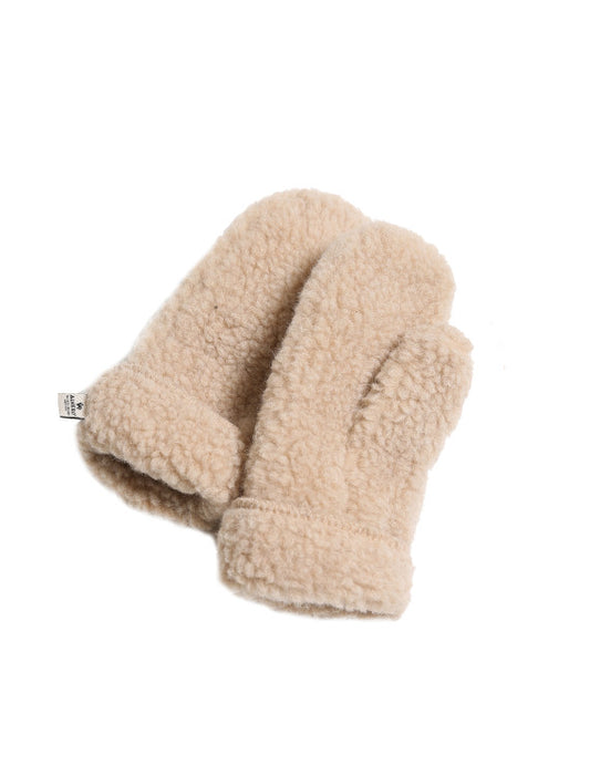 Moufles enfants - beige