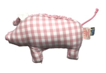 Hochet écologique Cochon