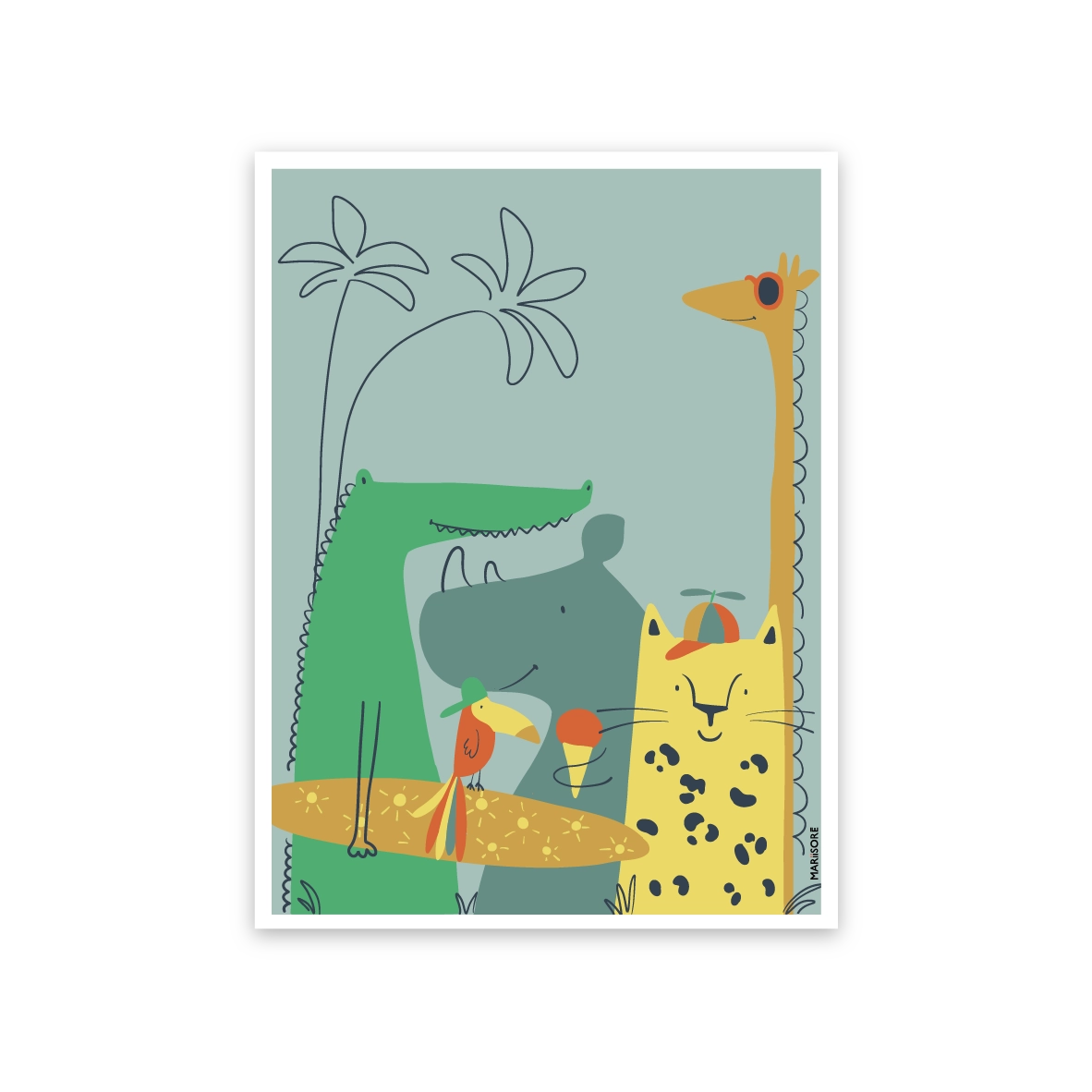 Affiche JUNGLE Mariisoré