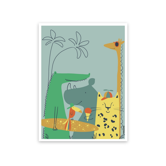 Affiche JUNGLE Mariisoré