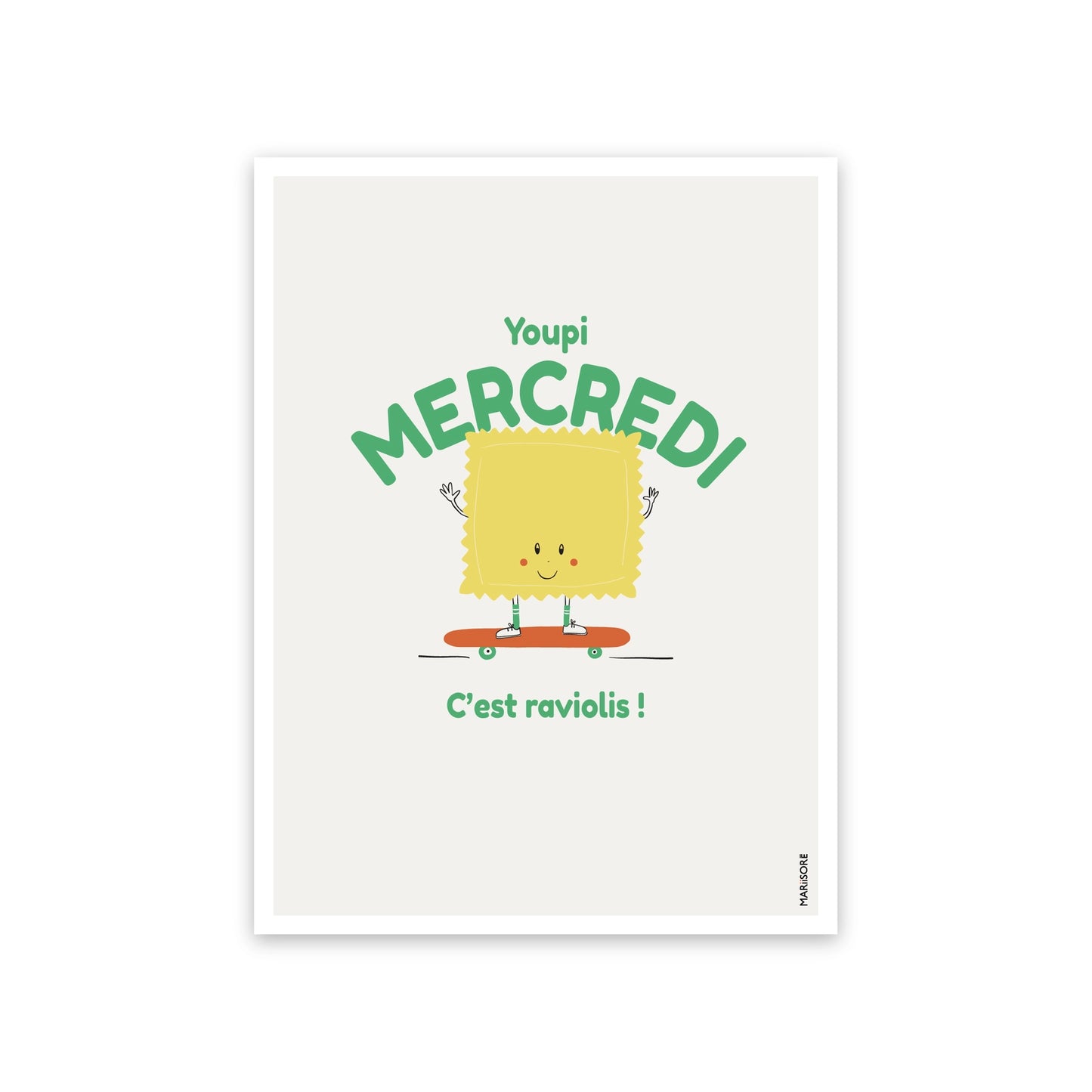 Affiche RAVIOLIS