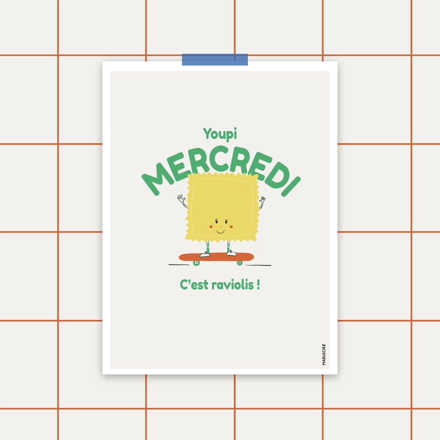 Affiche RAVIOLIS