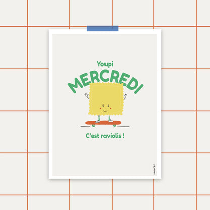 Affiche RAVIOLIS