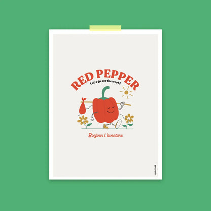 Affiche RED PEPPER