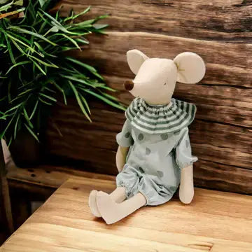 Peluche grande souris Annie & Charles