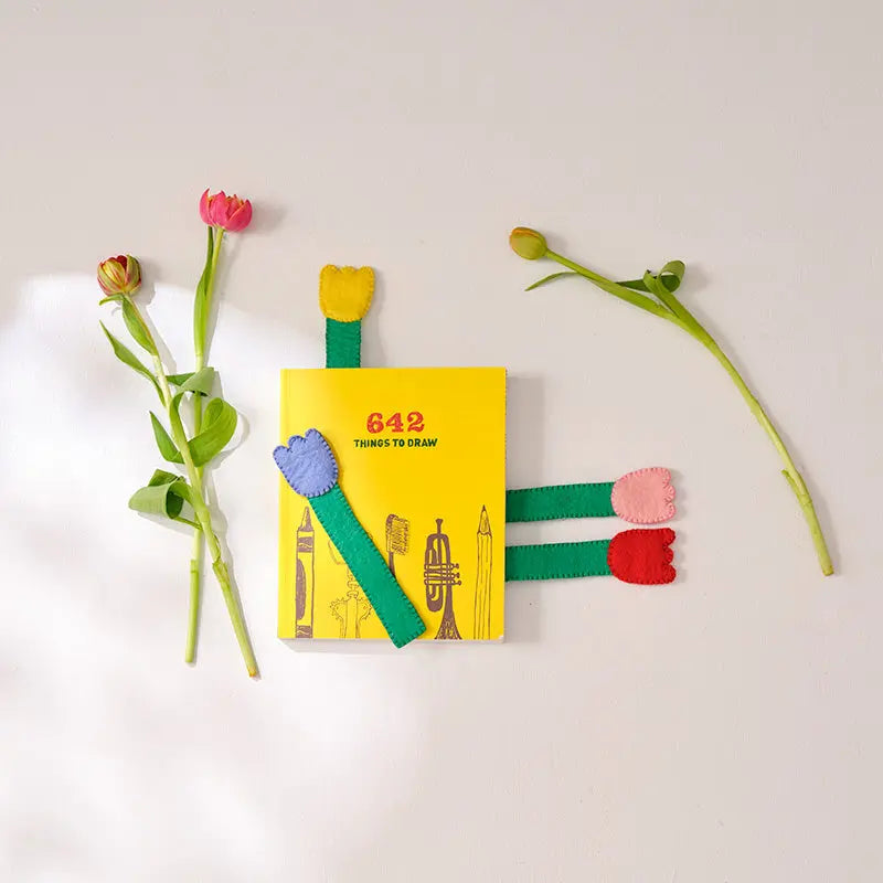 Marque-pages fleurs Aveva