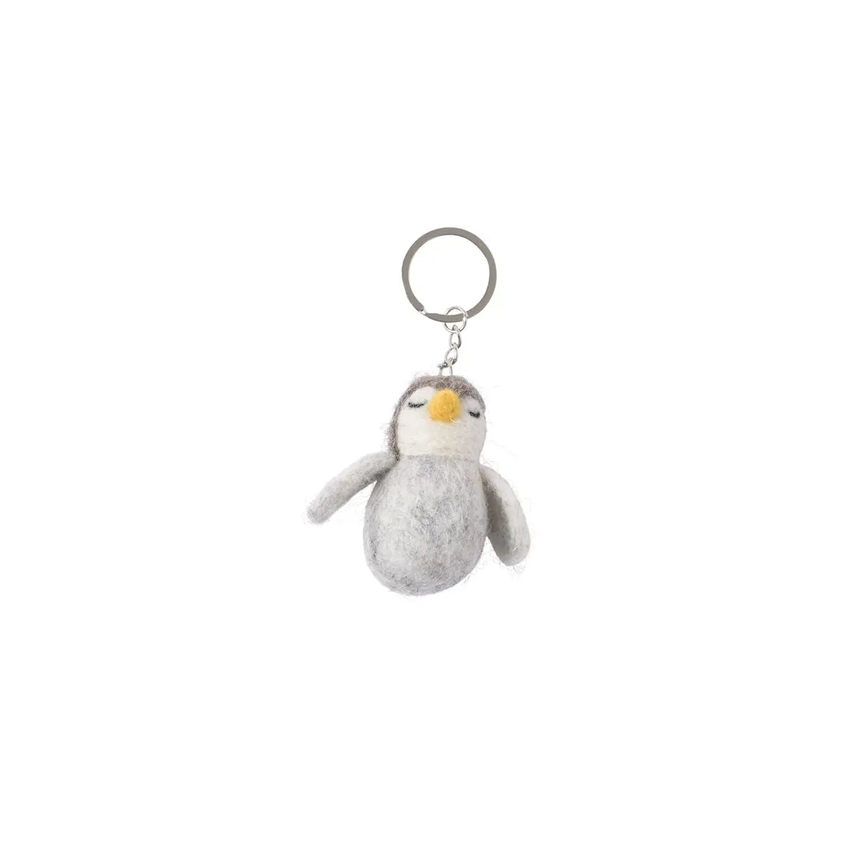Porte-clé pingouin feutre - BY ARTINE Aveva