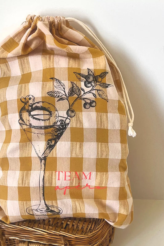 Pochon de rangement - Team apéro