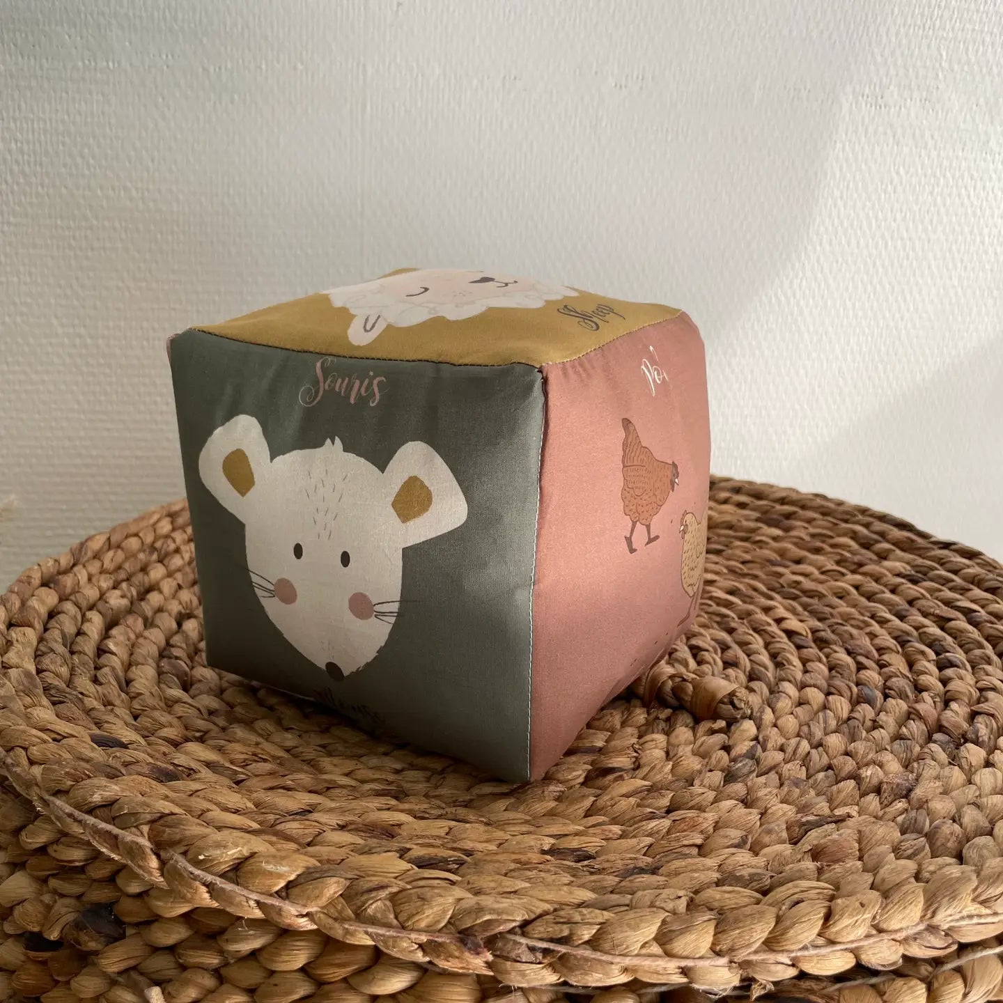 Cube d'éveil - animaux de la ferme Carotte & cie