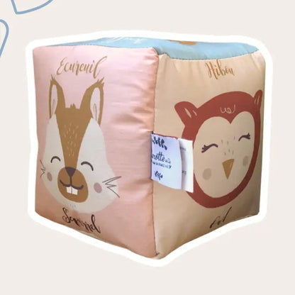 Cube d'éveil - animaux de la forêt Carotte & cie