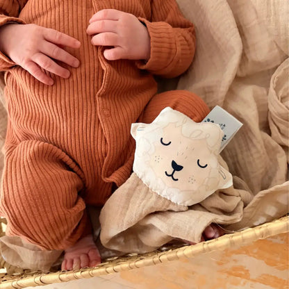 Doudou gaze de coton - mouton Carotte & cie