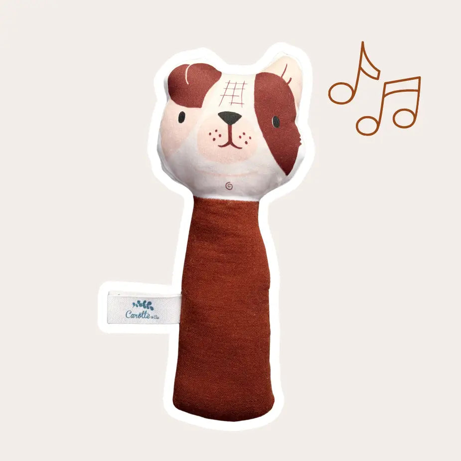 Hochet - chien Carotte & cie