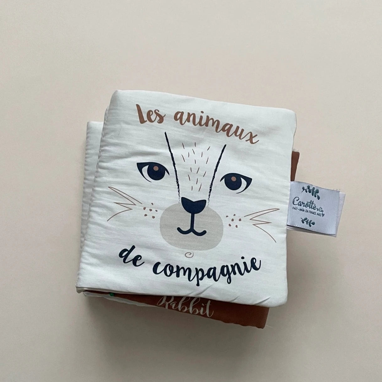 Livre d'éveil - animaux domestique Carotte & cie