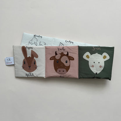 Livre d'éveil - animaux de la ferme Carotte & cie