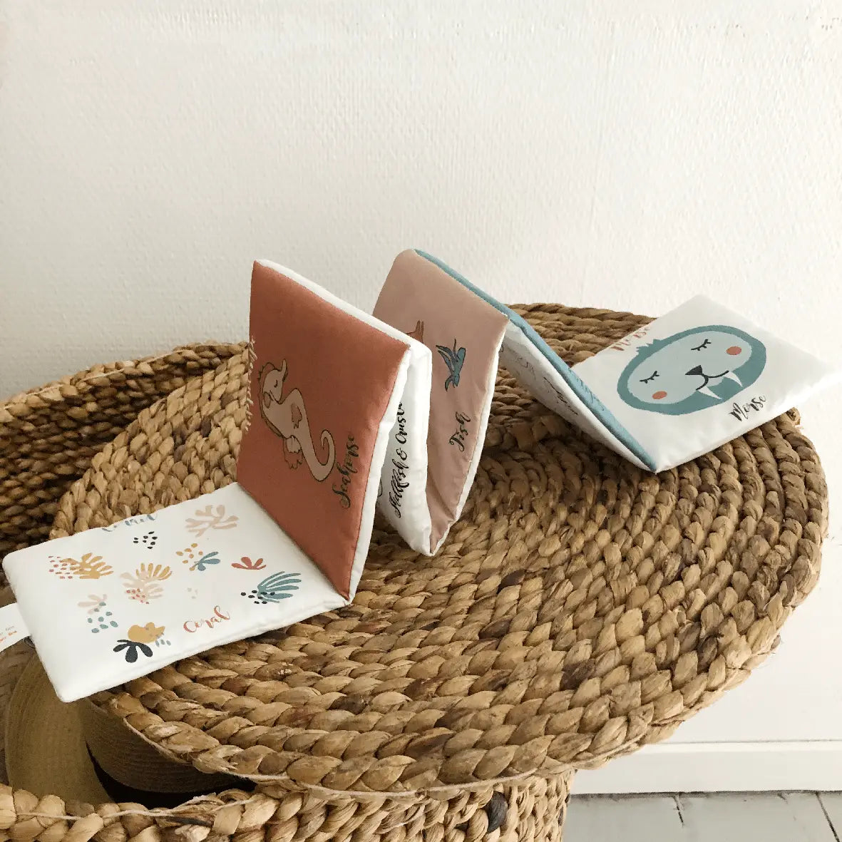 Livre d'éveil - animaux de la mer Carotte & cie