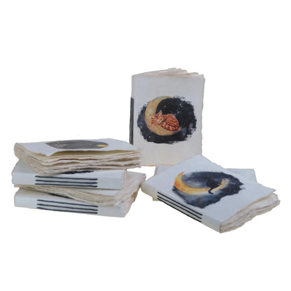Mini carnet parchemin - chats Epigram