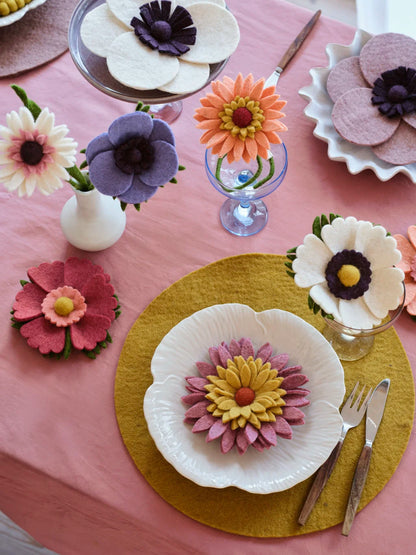 GERBERA fleur de mur - BY ARTINE - Gry & Sif