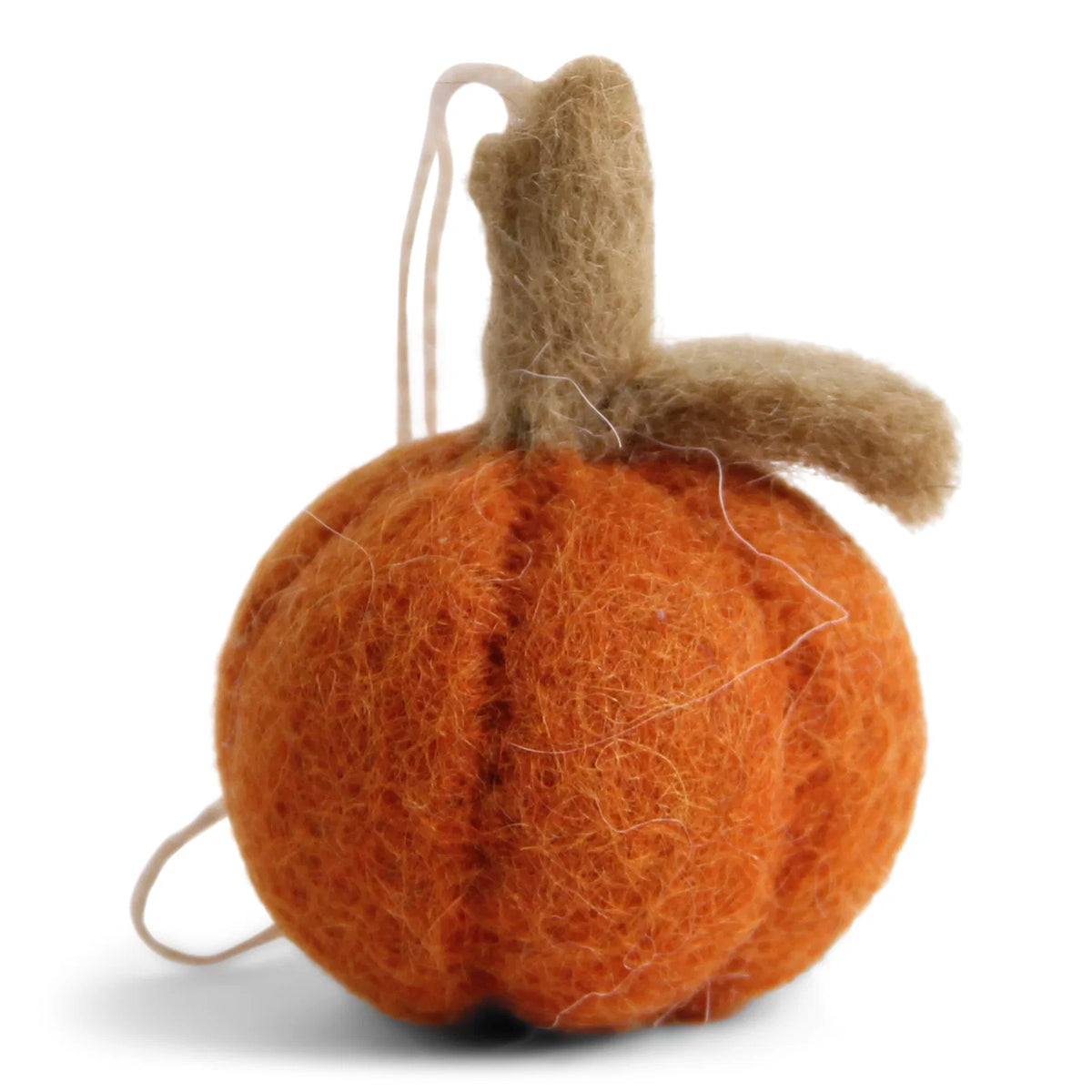 Citrouilles en feutre à suspendre (par 3)