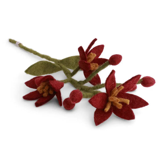 Fleur rouge foncé Gry & Sif