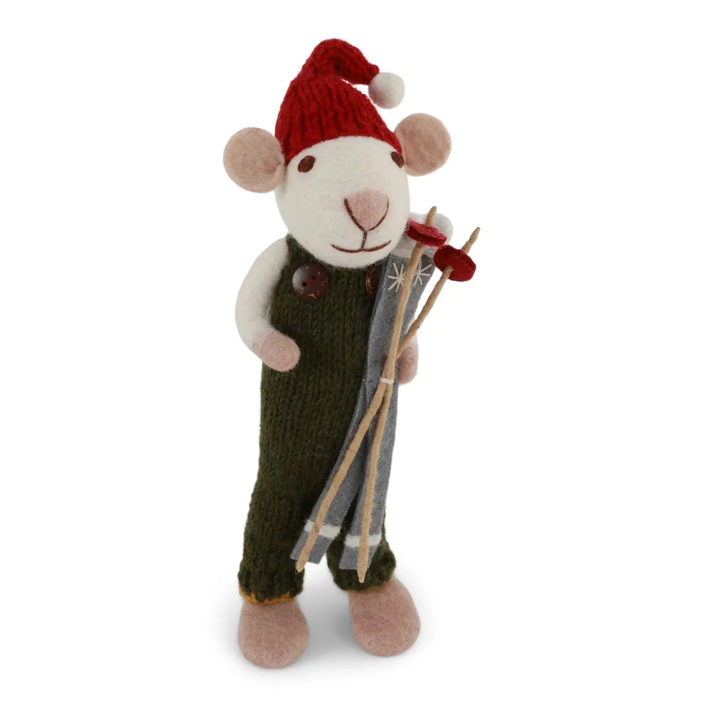 Monsieur souris skis (grand) Gry & Sif