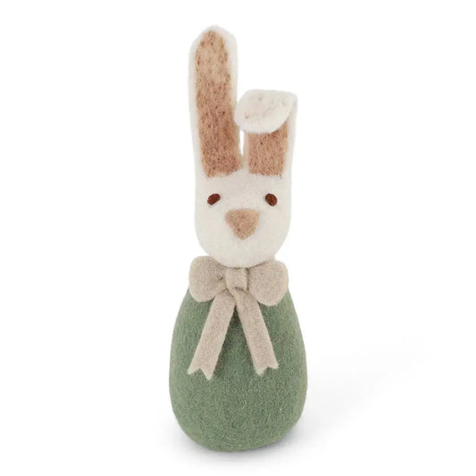 Lapin à poser - avec noeud Gry & Sif