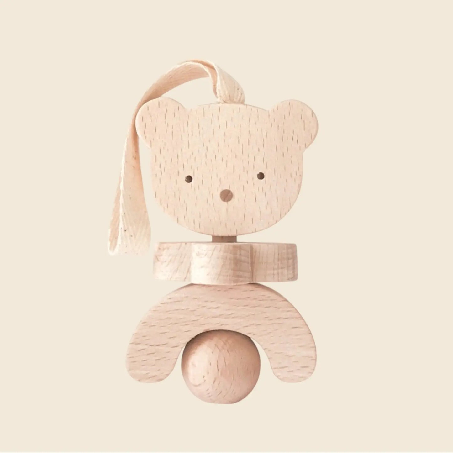 Hochet en bois Ourson KMR childwood