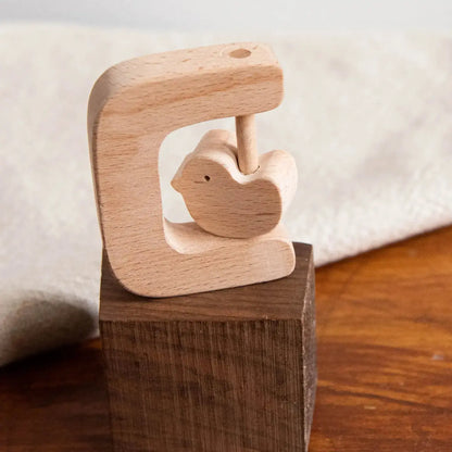 Hochet poignée en bois KMR childwood