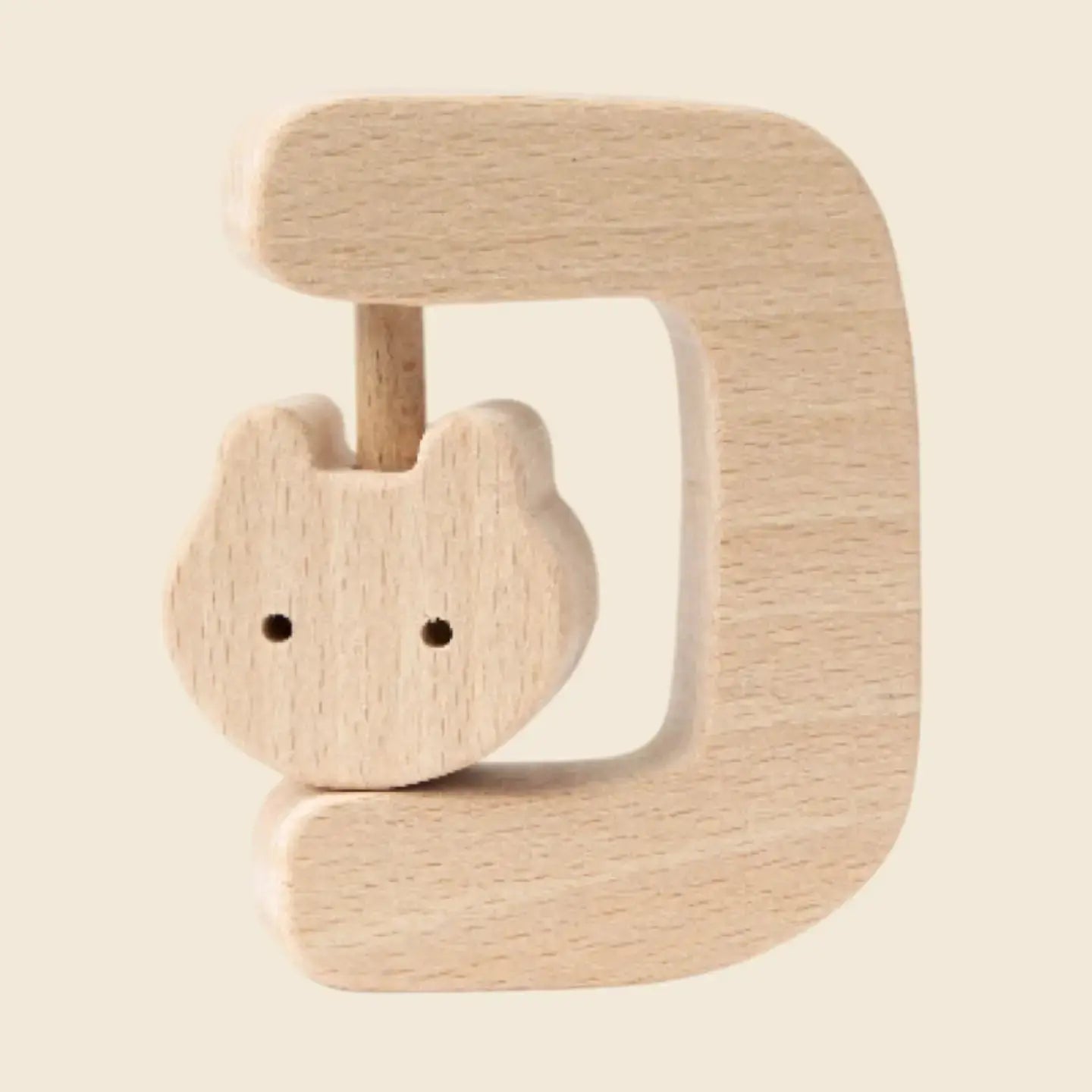 Hochet poignée en bois KMR childwood