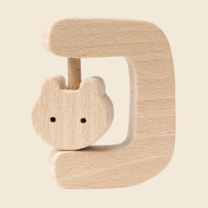 Hochet poignée en bois KMR childwood